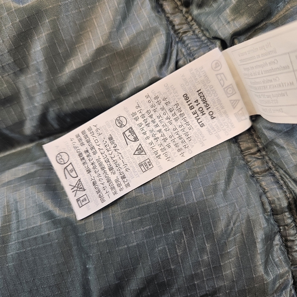 J. Crew Women's Small Shiny Puffer Down Vest Alhambra Green Quilted Small - Picture 6 of 9